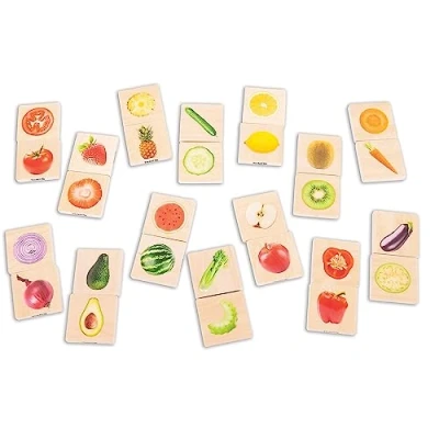 Image de TickiT 73404 Fruit &amp; Vegetable Match Memory Set