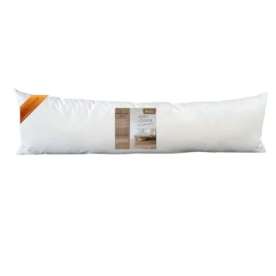 Image de GM Oreiller de lit Doux et Nuageux 40x145 pour Le Sommeil 1 pièce Housse 100% Coton Frais hypoallergénique Respirant Fabriqué en Italie