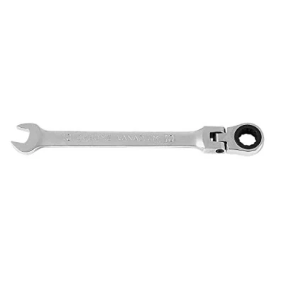 Image de Doumneou 1 Piece Clef a cliquet flexible Cle double usage metrique extremite ouverte Outil de 10mm