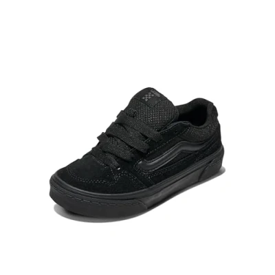 Image de Vans Caldrone Basket, Suede/Mesh Black/Black, 32 EU