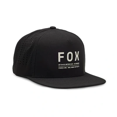 Image de Fox Racing Homme Non Stop Tech Snapback Coupe vent, Noir, Taille Unique EU