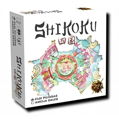 Image de GM Games Shikoku Jeux de Course Original, GDM128, Blanc Version Espagnole