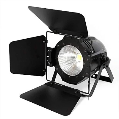 Image de YUNRUX Audience Projecteur 2 en 1 COB LED Éclairage de scène 200 W DMX Lumière Disco DJ Strobe Light PAR pour Stage Party Blanc chaud