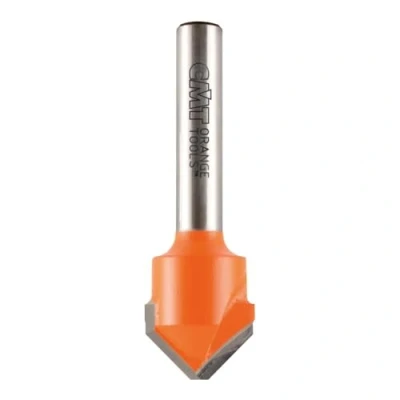 Image de CMT Orange Tools 915,002,11 Fraise à Rainurer en v hw (135 degrés) s 8 d 18 x 3,3 60 (alucobond)