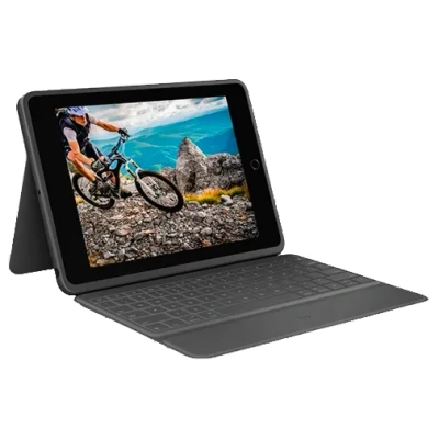 Image de Logitech Rugged Folio Case iPad 2019/2020/2021 AZERTY