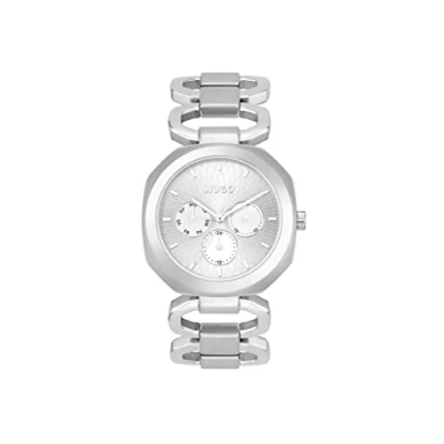 Image de HUGO Intense Montre à aiguilles, Femme, Taille: One Size, silber silberweiss