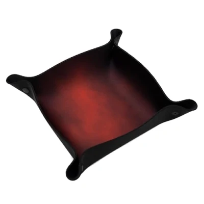 Image de Plateau à dés Dice Tray pour Jeux de société et RPG Warhammer, Song of Ice and Fire, Age Sigmar Fumée Rouge