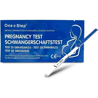 Image de 10 x test de grossesse ultra sensible One+Step Blue Line précoce