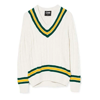 Image de Gunn &amp; Moore Pull de cricket Vert/Jaune XXL