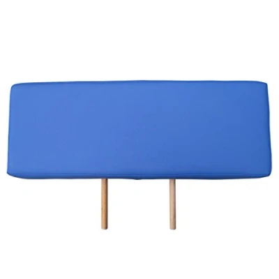 Image de ZEN — repose pieds pour toutes les tables de massage table rallonge 76 x 28 7,5 cm pliante, accessoire professionnelle Bleu roi