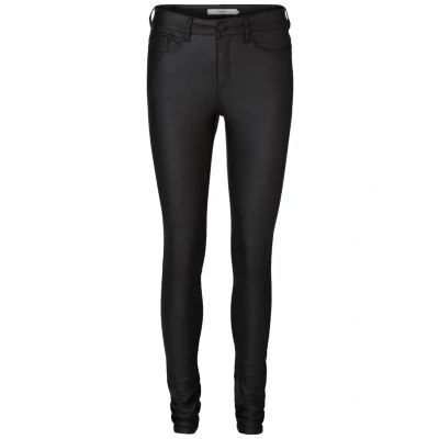 Image de Vero Moda Petite Vmseven Smooth PANT Pantalon classique, Femme, Taille: XLx28, Black