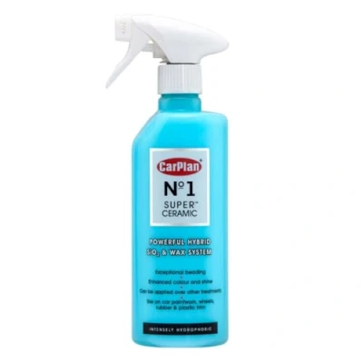 Image de CarPlan No.1 Super Ceramic Système de cire hybride SiO2 puissant, 600 ml