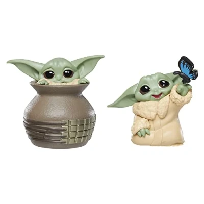 Image de STAR WARS The Mandalorian Pack de 2 Figurines Grogu 6 Neuf