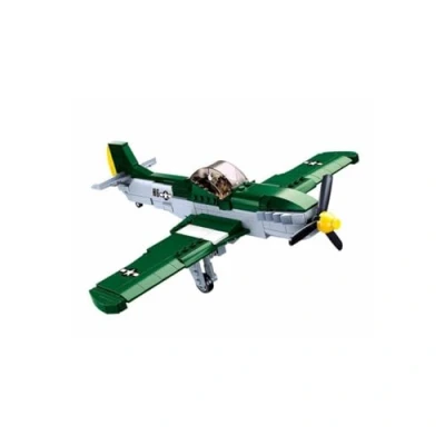 Image de Sluban SL95717 Fighter Avion de Combat américain Jeu Construction, M38 B0857, Multicolore