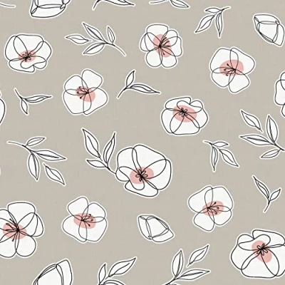 Image de d c fix nappe de table toile cirée Manhattan Fiorra anti tache en plastique PVC linge enduite pour intérieur et extérieur 130 cm x 160 rectangulaire