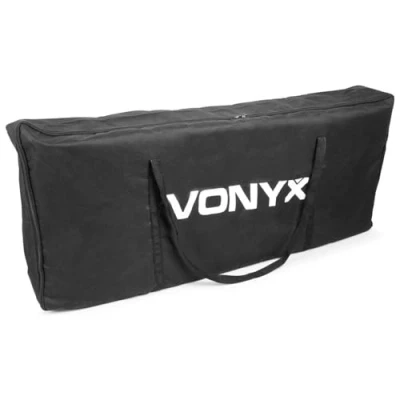 Image de Vonyx DB2B Valise souple pour écran DJ pliable 15 x 120 70cm Noir