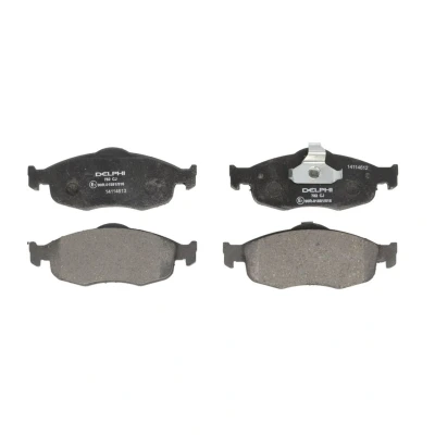 Image de DELPHI LP782 Jeu de plaquettes frein non préparé pour indicateur d&#039;usure sans tôle anti bruit accessoires FORD: MONDEO 2, 2 Kombi