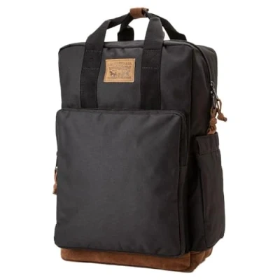 Image de Levi&#039;s Lpack Large Elevation Unisex Sac à dos, Taille: One Size, Regular black