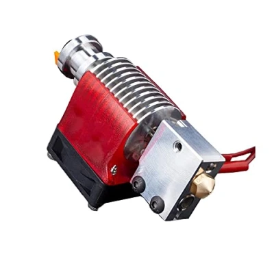 Image de Super Print V6 Volcano Hotend 24V Kit, Remote Bowen J head Hotend,Titanium Alloy HeatBreak, Cooling Fan Bracket, For 3D Printers Hotend. (24V Brass Nozzle Kit)