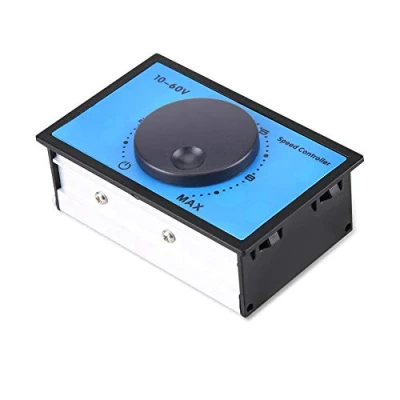 Image de 20A DC 10 60V 12V 24V 36V 48V PWM Module de Commutation Régulateur Vitesse Moteur à Courant Continu, avec Protection Contre les Basses Tensions