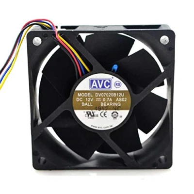 Image de N / A cooling Fan AVC DV07020B12U, server Cooler DV07020B12U DC 12V 0.7A, bearing inverter for 70 * 20MM