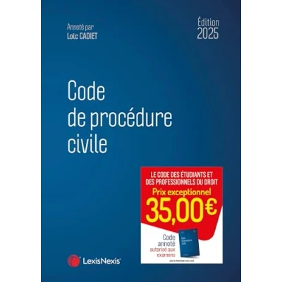 Image de Code de procédure civile 2025 (Relié)