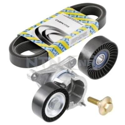 Image de SNR KA859.11 Jeu de courroies trapézoïdales à nervures PEUGEOT: 307 CC, 407 Berline, 3/5 portes, CITROËN: C8, C5 II Break, I 5 portes