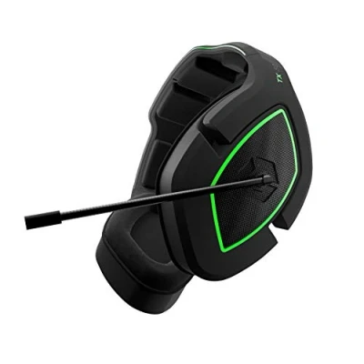 Image de Gioteck TX50 Casque Gaming PS5 Filaire Micro Antibruit et Contrôle du Volume Son Surround Cable Jack 3.5mm Gamer Compatible avec Switch/PS4/PS5/Xbox One/Series PC (Noir/Vert)