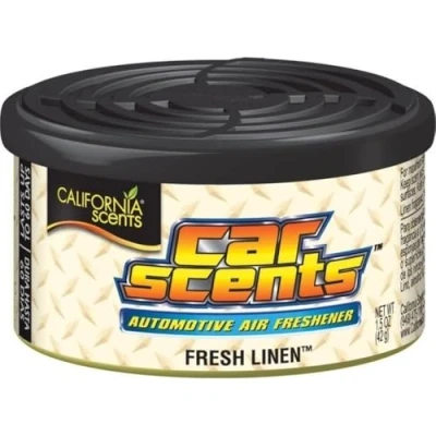Image de California Scents CS CAN HANGER FRESH LINEN CCSPK003 Désodorisant conteneur métallique