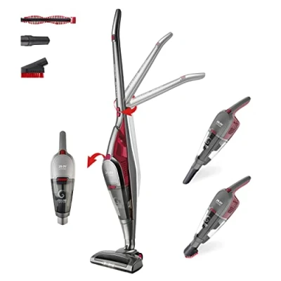 Image de Taurus Unlimited 29.0 Lithium Aspirateur balai sans fil 3 en 1, Autonomie 40 min, 29,6V, 2 vitesses, Lumière LED, position parking et manche pliable