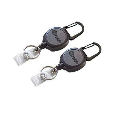 Image de KEY BAK Sidekick Professional Duty Self déroulement badge d&#039;identification et principales Bobine Cordon de Kevlar 61 cm, 5 touches ou 113,4 gram (lot 2)