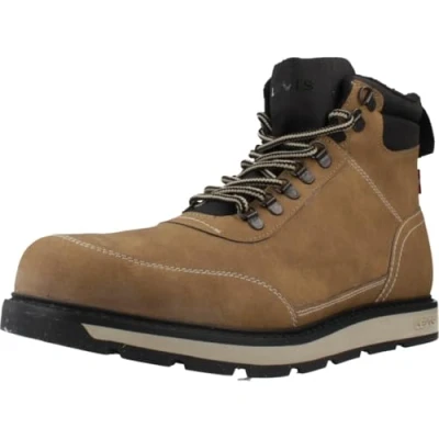 Image de Levi&#039;s AXEL Bottines à lacets, Homme, Taille: 41, Canyon Imitation cuir/textile