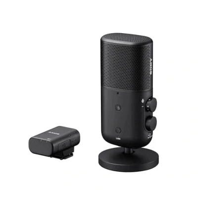 Image de SONY ECM S1 Système de Micro sans Fil pour Streaming et Podcast