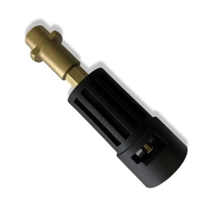 Image de M&amp;M Smartek Adaptateur pour Compatible avec baïonnette Kärcher IG vers Nilfisk, Kränzle, Lavor, Parkside, STIHL, Easy!Lock TR22, Bosch, Alto AG (adaptateur en laiton)