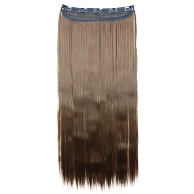 Image de CAISHA 70cm Clip in Extenisons Extensions De Cheveux Postiche Raide Brun C62