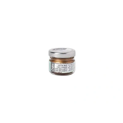 Image de Sizzix Effectz Luster Wax 664810, Metallic Gilding Polish Gold, 20ml Cire Vernis métallique doré 20 ML, Or Rose, Taille unique