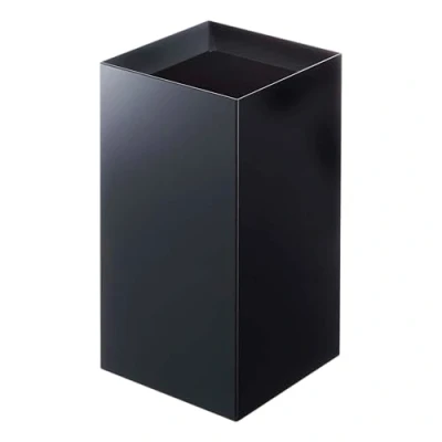 Image de YAMAZAKI Home 4493 Poubelle moderne avec poignée, taille unique, noir