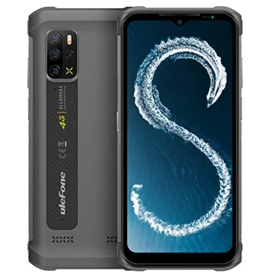 Image de Ulefone Téléphone Portable Robuste Armor 12S, Helio G99 8Go+128Go, 6,52&#039;&#039; IP68 Smartphone Débloqué Incassable Android 12, Caméra Quatre 50MP, Haut Parleur HiFi, Charge sans Fil GPS NFC Gris