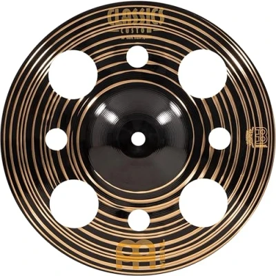 Image de Meinl Cymbals Classics Custom Dark Cymbale Trash Splash 10 pouces (25,40cm) pour Batterie B12 Bronze, Finition Sombre , Fabriquée en Allemagne (CC10DATRS)