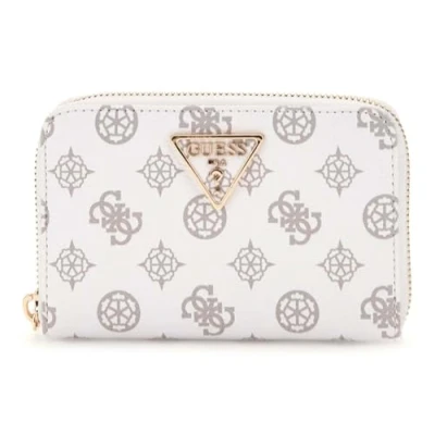 Image de Guess Laurel Around Portefeuille, Femme, Taille: One Size, Mehrfarbig weiß