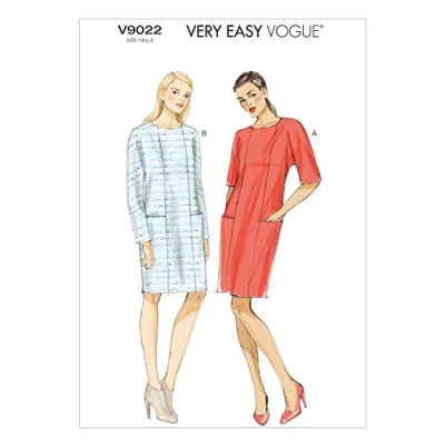 Image de VOGUE PATTERNS 9022 ZZ Patron de Robe pour Femme Tailles L/XL/XXL