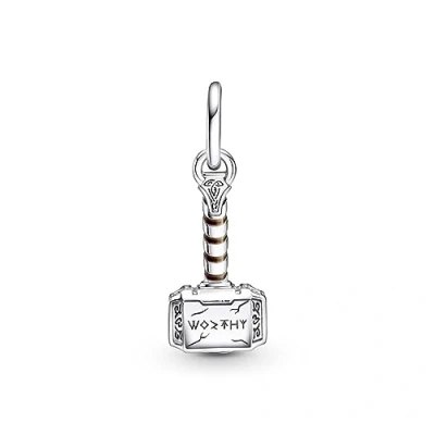 Image de Pandora Charm pendentif 790483C01 Marteau de Thor