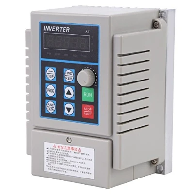 Image de Variateur de fréquence VFD Speed Controller, AC 220V 0.75KW Contrôleur Vitesse Phrase Unique 3 Phase Sortie l&#039;Onduleur