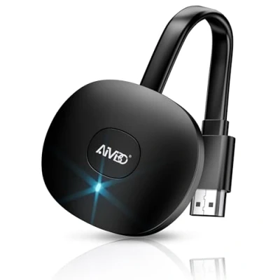 Image de Wireless HDMI Dongle, Ultra HD Wi FI Adaptateur Streaming i Phone/i Pad/i OS/Android/Windows/PC vers TV/Moniteur/projecteur/Mac, pour Miracast Airplay DLNA