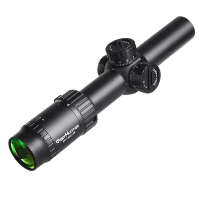 Image de WestHunter Optics HD 1 6x24 IR Riflescope, 30mm Tube Red Green Illuminated Reticle Second Focal Plane Tactical Precision 1/5 MIL Shooting Scope A, Only &amp; Basic Accessories