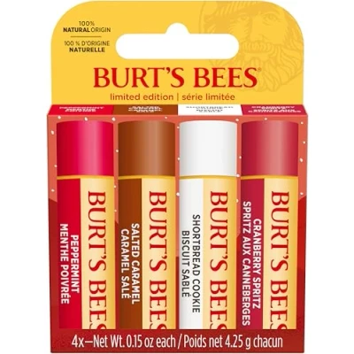 Image de BURT&#039;S BEES Festive FIX LIP BALM Multi PACK Set de soins du visage, Taille: One Size,