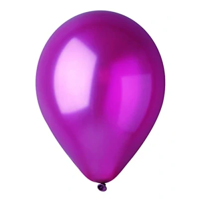 Image de Pack 100 balloons pearly in natural latex Premium Quality G120 (Ø 33cm / 13&quot;), red bordeaux pearl