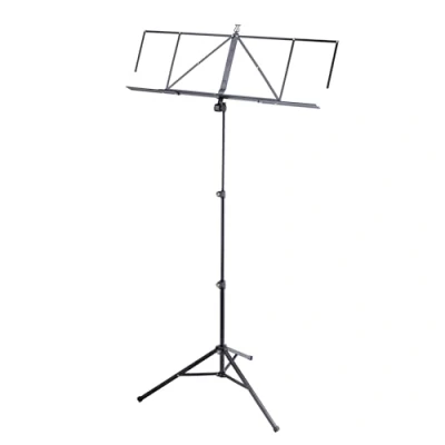 Image de K&amp;M 10062 Pupitre à musique Robby Plus métallique XXL avec support de extensible et large pour 4 feuilles DIN A4