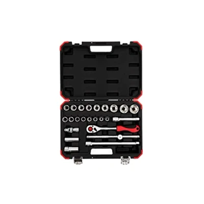 Image de Coffret de clés à douille Gedore RED R69003024 24 pièces Acier 1/2&quot; SW10 32 mm