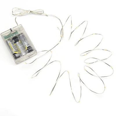 Image de Konstsmide 1461 190 Guirlande Lumineuse à Micro LED, Métal/,, 0.8 W, Blanc